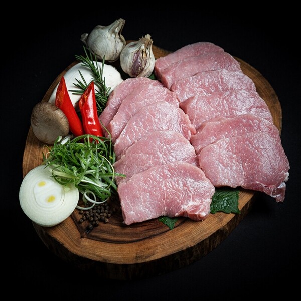 [고기한가] 한돈 등심 500g (돈까스용,카레용)