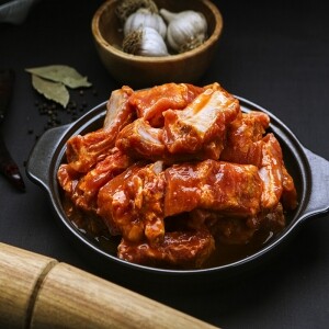 [고기한가] 한돈 양념 등갈비 선물세트 2.5kg